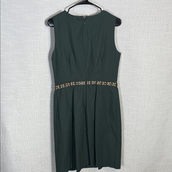 NWT Boden Brunswick emerald‎ embellished dress sz 8R - Picture 12 of 13